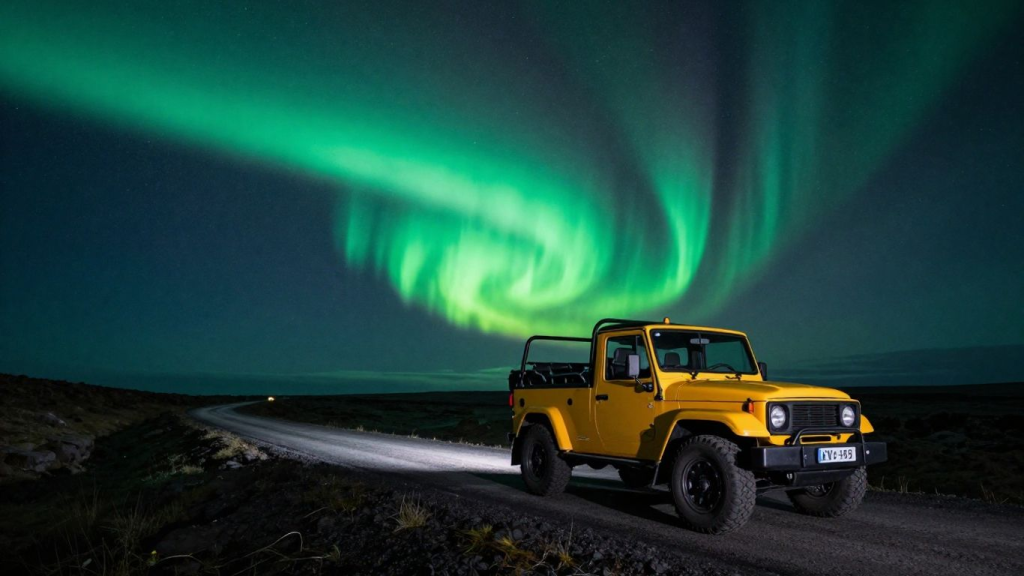 The insider's guide to booking a super jeep northern lights tour in Iceland