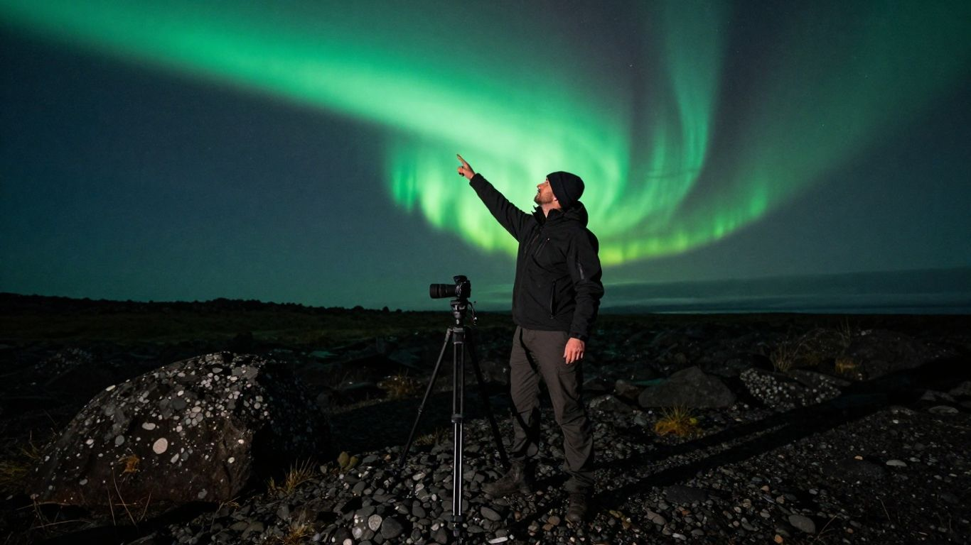 Guide helping with camera