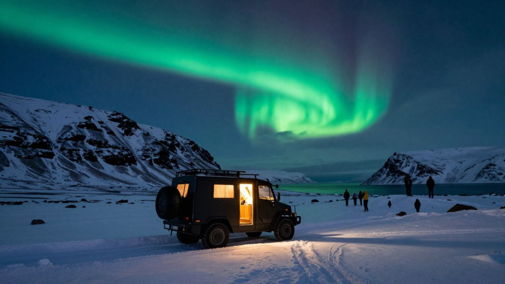 Why a super jeep for aurora hunting: A local guide to seeing the northern lights in Iceland